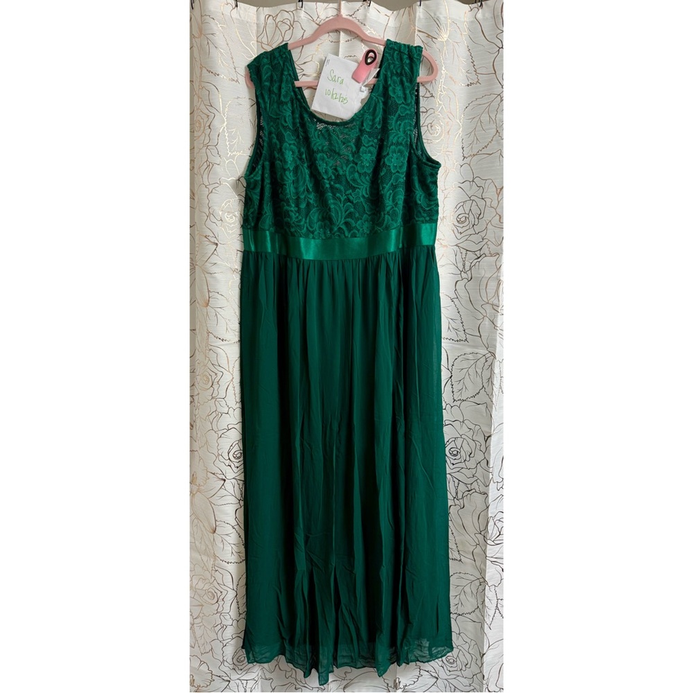 Ever Pretty Green Lace Wedding Dress